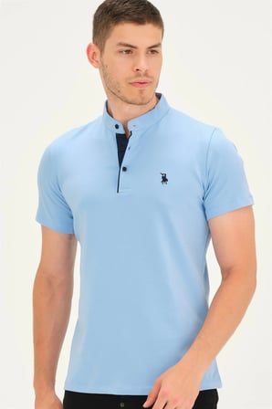 T8560 DEWBERRY T-SHIRT-BEBE MAVİ