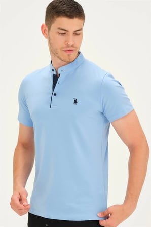 T8560 DEWBERRY T-SHIRT-BEBE MAVİ