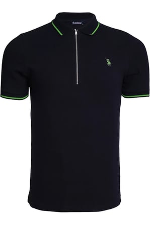 T8595 DEWBERRY ERKEK TSHIRT-LACİVERT