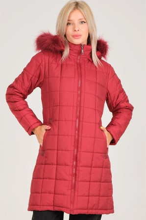 Z6653 DEWBERRY BAYAN KABAN-AÇIK BORDO
