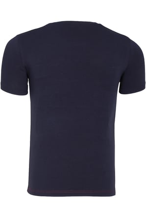 T8593 DEWBERRY ERKEK T-SHIRT-AÇIK LACİVERT