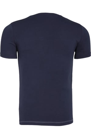 T8592 DEWBERRY ERKEK T-SHIRT-AÇIK LACİVERT