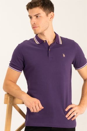 T8594 DEWBERRY ERKEK T-SHIRT-MOR