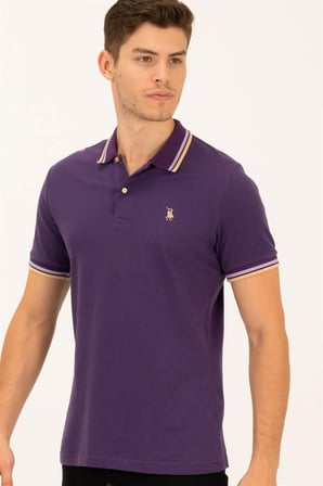 T8594 DEWBERRY ERKEK T-SHIRT-MOR
