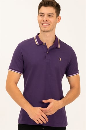 T8594 DEWBERRY ERKEK T-SHIRT-MOR