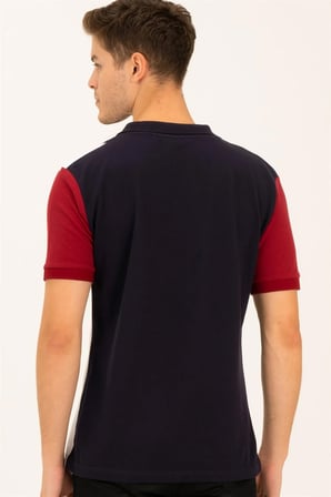 T8596 DEWBERRY ERKEK TSHIRT-LACİVERT