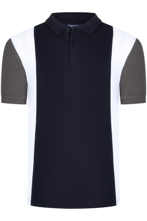 T8596 DEWBERRY ERKEK TSHIRT-AÇIK SİYAH