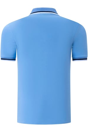 T8594 DEWBERRY ERKEK T-SHIRT-DÜZ AÇIK MAVİ