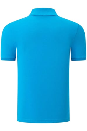 T8561 DEWBERRY ERKEK TSHIRT-DÜZ MAVİ