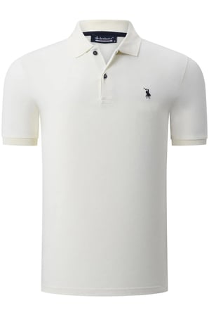 T8561 DEWBERRY ERKEK TSHIRT-DÜZ KEMİK