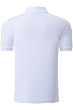 T8561 DEWBERRY ERKEK TSHIRT-DÜZ BEYAZ