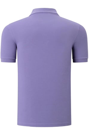 T8561 DEWBERRY ERKEK TSHIRT-DÜZ LİLA