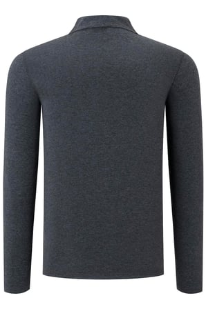 V4009 DEWBERRY ERKEK SWEATSHIRT-DÜZ ANTRASİT