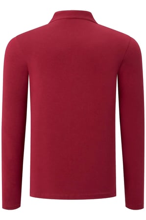 V4009 DEWBERRY ERKEK SWEATSHIRT-DÜZ BORDO