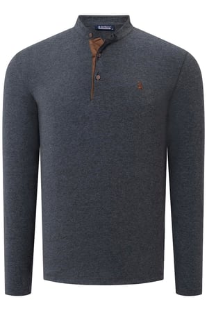 ÜÇLÜ SET V4009 DEWBERRY ERKEK SWEATSHIRT-SİYAH-BEYAZ-ANTRASİT