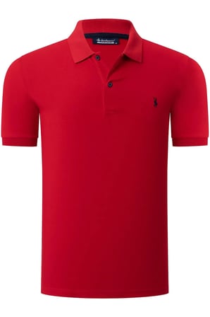 İKİLİ SET T8561 DEWBERRY ERKEK TSHIRT-BEYAZ-KIRMIZI