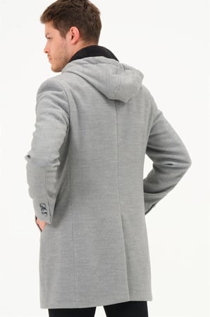 PLT8371 DEWBRRY ERKEK PALTO-GRİ