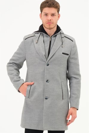 PLT8371 DEWBRRY ERKEK PALTO-GRİ