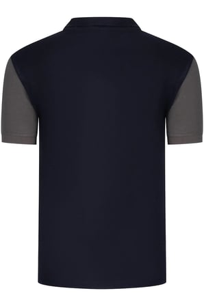 İKİLİ SET T8596 DEWBERRY ERKEK TSHIRT-SİYAH-LACİVERT