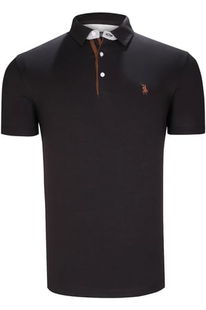 İKİLİ SET T8582 DEWBERRY ERKEK T-SHIRT-SİYAH-AÇIK MAVİ