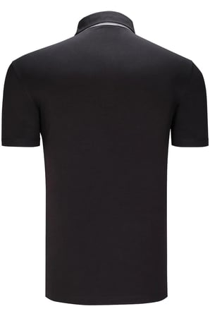 İKİLİ SET T8582 DEWBERRY ERKEK T-SHIRT-SİYAH-AÇIK MAVİ