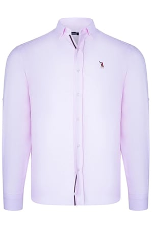 Dewberry Erkek Gömlek 2'li Set Beyaz-Pembe G674 | 2 Adet Çoklu Paket, Günlük ve Ofis Giyimi, Jean, Chino ve Kumaş Pantolon Kombinleri, Ceket ve Blazer Altına Smart Casual Stil, İşten Hafta Sonuna Şehir Gardırobu, Arkadaş Buluşmaları ve Akşam Yemeği