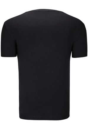 İKİLİ SET T8568 DEWBERRY V YAKA ERKEK T-SHIRT-ANTRASİT-SİYAH