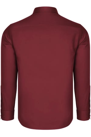 G785 DEWBERRY ERKEK GÖMLEK-BORDO