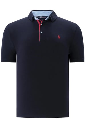 ÜÇLÜ SET T8582 DEWBERRY ERKEK T-SHIRT-LACİVERT-BEYAZ-PEMBE
