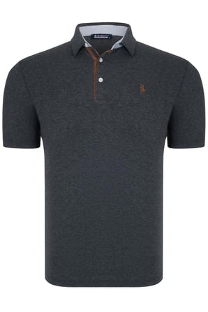 DÖRTLÜ SET T8582 DEWBERRY ERKEK T-SHIRT-SİYAH-ANTRASİT-LACİVERT-BEYAZ