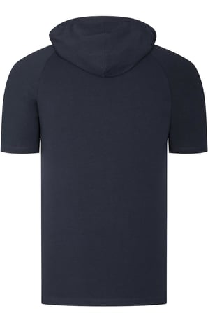 İKİLİ SET T8570 DEWBERRY KAPŞONLU ERKEK T-SHIRT-LACİVERT-HAKİ