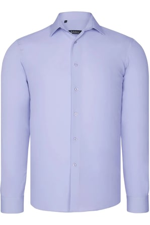 ÜÇLÜ SET G726 DEWBERRY GÖMLEK-LACİVERT-BEYAZ-LİLA
