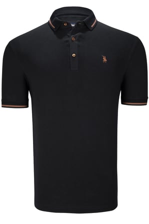 İKİLİ SET T8586 DEWBERRY ERKEK T-SHIRT-SİYAH-AÇIK MAVİ