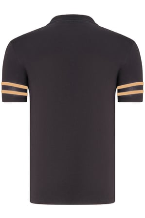 İKİLİ SET T8585 DEWBERRY ERKEK T-SHIRT-SİYAH CAMEL-BORDO