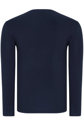 İKİLİ SET T8587 DEWBERRY V YAKA ERKEK SWEATSHIRT-LACİVERT- BORDO