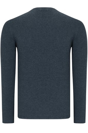 İKİLİ SET T8588 DEWBERRY YUVARLAK YAKA ERKEK SWEATSHIRT-BORDO-ANTRASİT