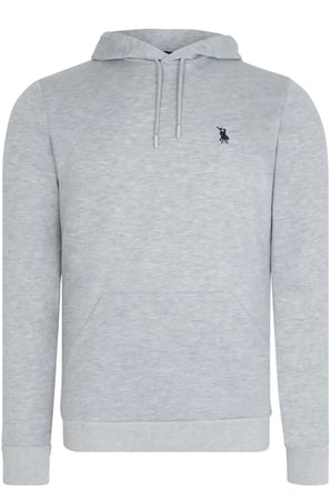V4011 DEWBERRY ERKEK KAPŞONLU SWEATSHIRT-GRİ