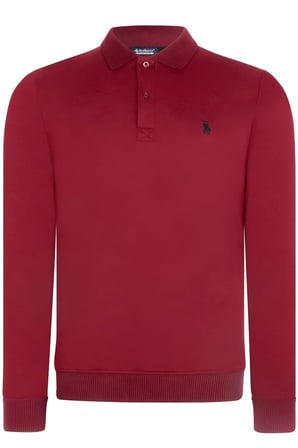 İKİLİ SET V4007 DEWBERRY ERKEK SWEATSHIRT-BORDO-ANTRASİT
