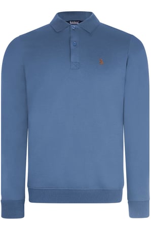 İKİLİ SET V4007 DEWBERRY ERKEK SWEATSHIRT-LACİVERT-İNDİGO