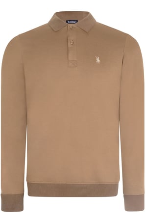 İKİLİ SET V4007 DEWBERRY ERKEK SWEATSHIRT-LACİVERT-CAMEL