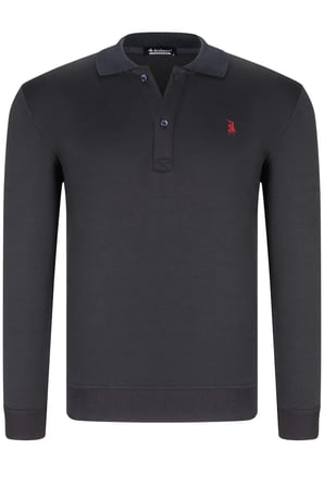 İKİLİ SET V4007 DEWBERRY ERKEK SWEATSHIRT-LACİVERT - ANTRASİT