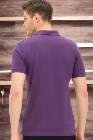 T8561 DEWBERRY ERKEK TSHIRT-AÇIK MOR