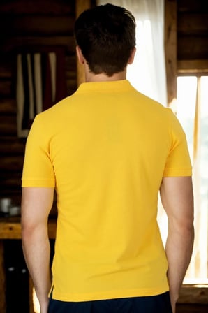 T8561 DEWBERRY ERKEK TSHIRT-AÇIK SARI