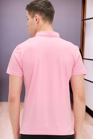 T8560 DEWBERRY T-SHIRT-PEMBE-2