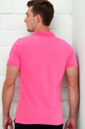 T8561 DEWBERRY ERKEK TSHIRT-AÇIK FUŞYA