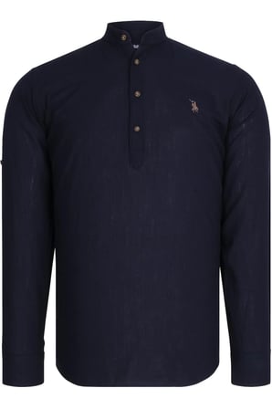 Dewberry Erkek Hakim Yaka Gömlek 2'li Set Lacivert-Siyah G783 | Günlük ve Ofis Giyimi, Jean, Chino ve Kumaş Pantolon Kombinleri, Ceket ve Blazer Altına Smart Casual Stil, İşten Hafta Sonuna Şehir Gardırobu, Arkadaş Buluşmaları ve Akşam Yemeği