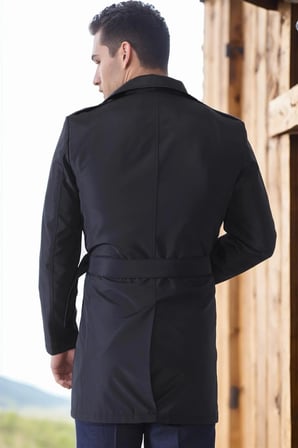 PLT8321 DEWBERRY ERKEK PARDÖSÜ-DÜZ LACİVERT