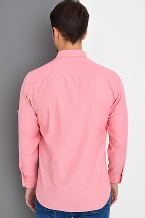 G974 DEWBERRY ERKEK GÖMLEK-PEMBE