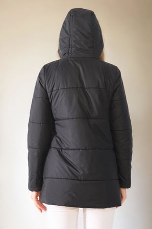 Z9660 DEWBERRY BAYAN KABAN-SİYAH
