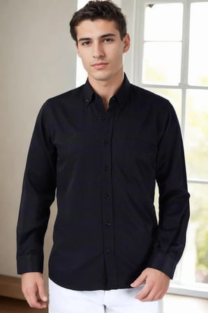 Dewberry Erkek Gömlek Siyah G976 | Günlük ve Ofis Giyimi, Jean, Chino ve Kumaş Pantolon Kombinleri, Ceket ve Blazer Altına Smart Casual Stil, İşten Hafta Sonuna Şehir Gardırobu, Arkadaş Buluşmaları ve Akşam Yemeği, Loafer veya Sneaker ile Kombinleme